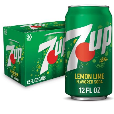 7UP (12 oz. cans, 36 pk.) - Sam's Club