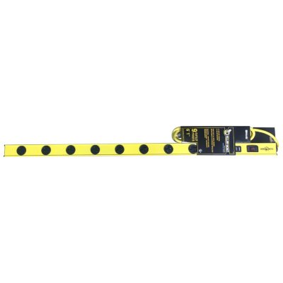 Yellow Jacket 36" Long Heavy-Duty All-Metal Workshop Power Strip With 2 ...