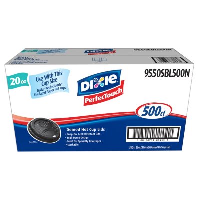 lids plastic perfectouch domed dixie oz ct cup sam