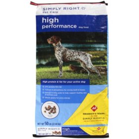 Simply Right™ Pet Care High Performance Dog Food - 50 lb. - Sam's Club