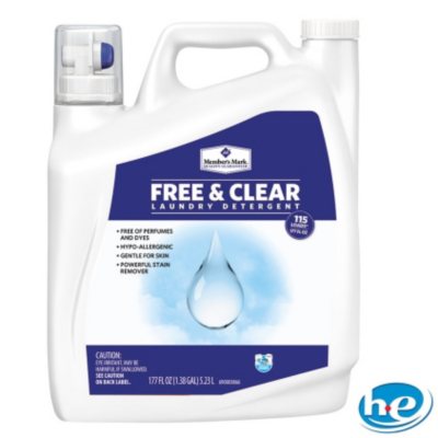 oz clear loads detergent liquid member mark