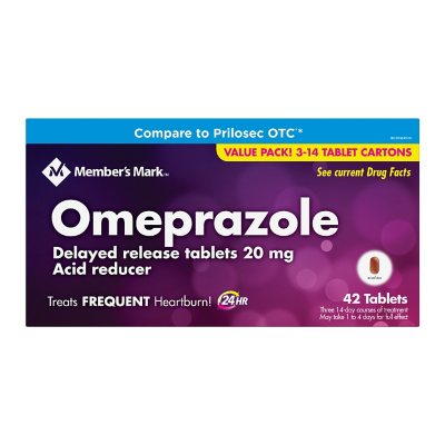 Member's Mark Omeprazole Acid Reducer (42 ct.) - Sam's Club