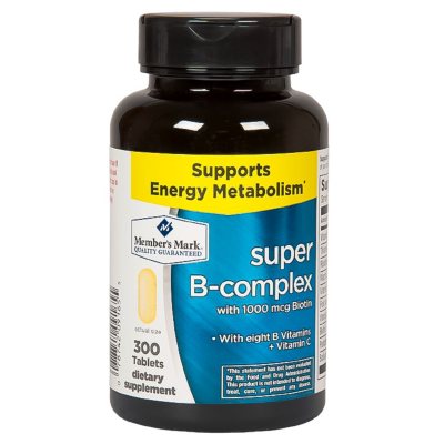 Member's Mark Super B-complex Dietary Supplement (300 Ct.) - Sam's Club