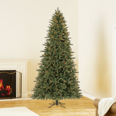 9 ft Member's Mark Artificial Pre-Lit Lansing Pine Christmas Tree - Sam ...