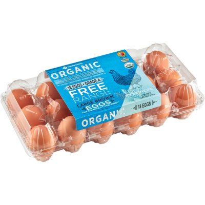 Organic Free Range Large Eggs