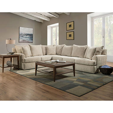 Member’s Mark Olympia L-Shaped Upholstered Sectional Sofa