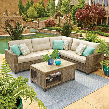 Member’s Mark Agio Collection Park Place Sunbrella Seating Set