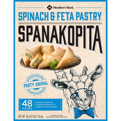 spanakopita mark frozen ct member appetizers samsclub details choose board