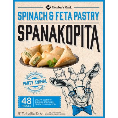 spanakopita mark frozen ct member appetizers samsclub details choose board