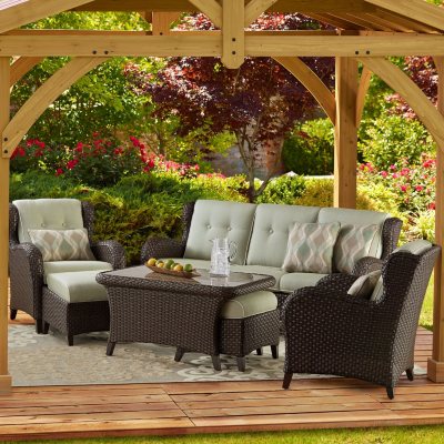 Member’s Mark Agio Collection Heritage Sunbrella Seating Set