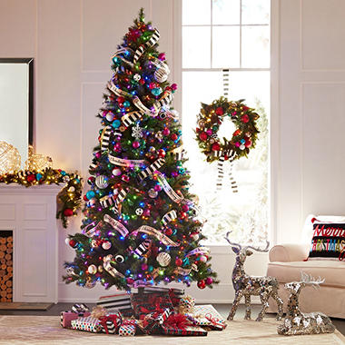 Member’s Mark 9′ Color-Changing Virginia Pine Christmas Tree