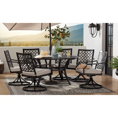 Member's Mark Barcelona 7-Piece Cushion Dining Set - Sam's ...