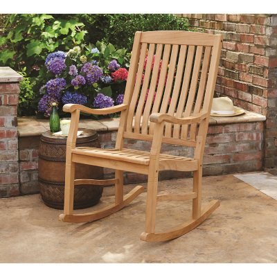 Member's Mark Teak Porch Rocker - Sam's Club