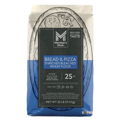 Member's Mark Bread & Pizza Flour (25 lbs.) - Sam's Club