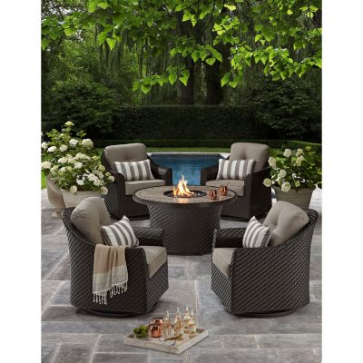 Member’s Mark Agio Heritage 5 Piece Fire Chat Set