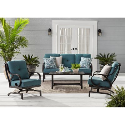 Member’s Mark Harbor Hill Sunbrella Seating Set with 3-Cushion Sofa