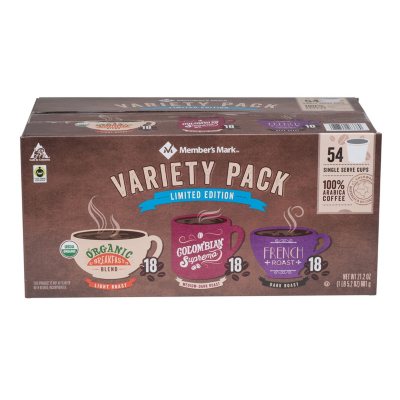 Member's Mark Coffee Variety Pack (21.2 oz., 54 ct.) - Sam's Club