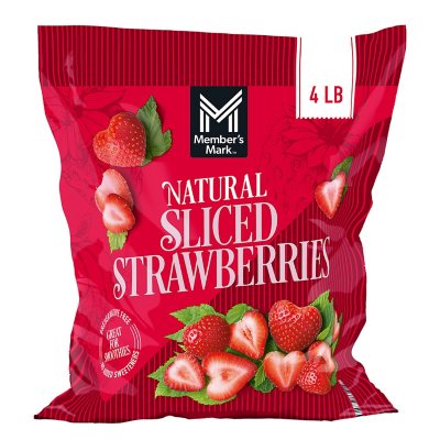 Member's Mark Natural Sliced Strawberries (64 oz.) - Sam's Club