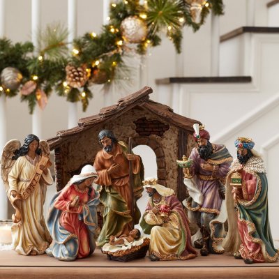 Member's Mark 9-Piece Nativity Set - Sam's Club