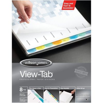 Staples Divider Tab Template