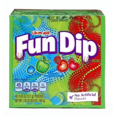 Wonka Fun Dip Candy Packs (0.6 oz. pks., 48 ct.) - Sam's Club