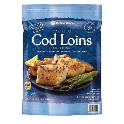 Sea Cuisine Pacific Cod Loins (3 lbs.) - Sam's Club