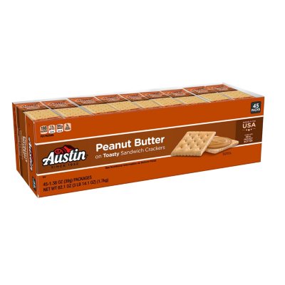 Austin peanut butter crackers 4 pack