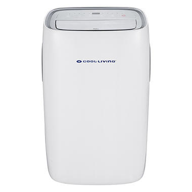 Cool-Living CLPAC14W 14,000 BTU Portable Air Conditioner With Dehumidifier and Remote 