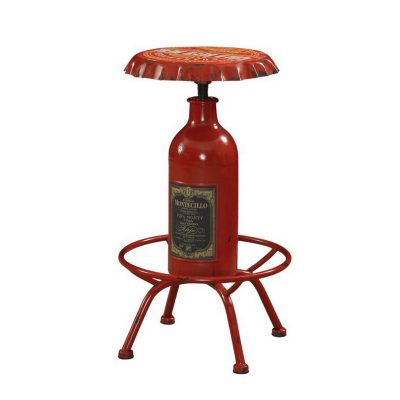 Vintage Bottle-Cap Bar Stool - Sam's Club