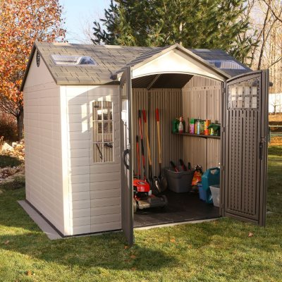 lifetime 10' x 8' garden shed - sam's club