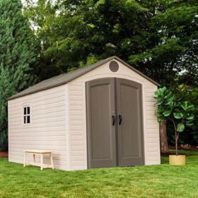 lifetime side entry 10' x 8' garden shed