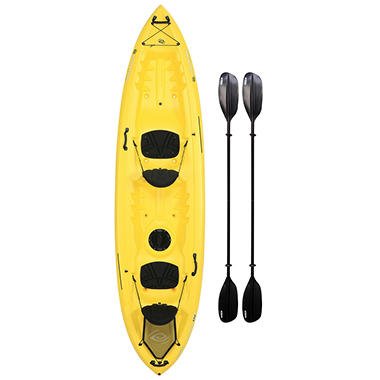 Emotion Spitfire 12′ Tandem Kayak + 2 Paddles