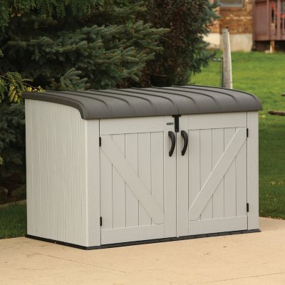 Lifetime Horizontal Storage Box, Gray - Sam's Club