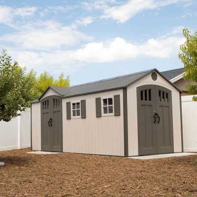 Lifetime 8' x 17.5' Storage Shed (Dual Entry) - Sam's Club