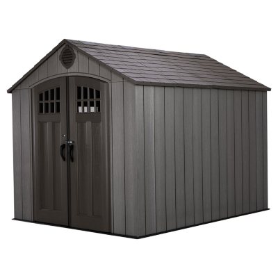 lifetime 8' x 10' outdoor storage shed - model # 60286