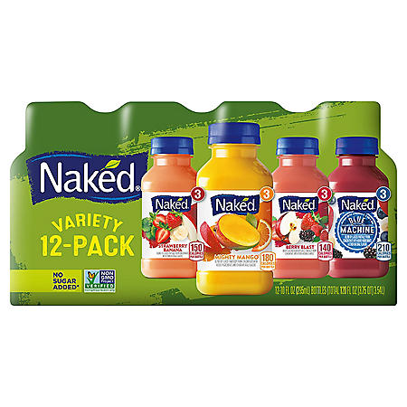 Naked Juice Variety Pack (10 oz., 12 ct.) - Walmart.com 