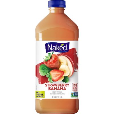 Naked 100% Juice Smoothie, Strawberry Banana | Caseys Foods
