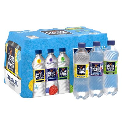 Deer Park Sparkling Spring Water, Assorted Flavors (16.9 oz., 24 pk.) - Sam's Club