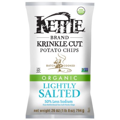 Kettle Organic Lightly Salted Chips (26 oz.) - Sam's Club