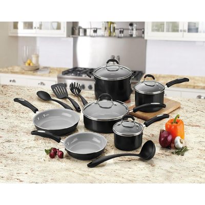 Cuisinart 14-Piece Ceramic Cookware Set - Sam's Club