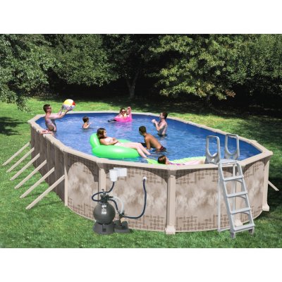 sam's club pool with slide