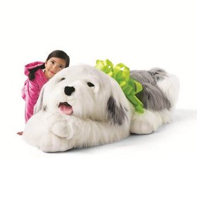 jumbo stuffed animal dog