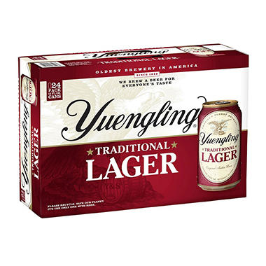 Yuengling Traditional Lager (12 fl. oz. cans, 24 pk ...