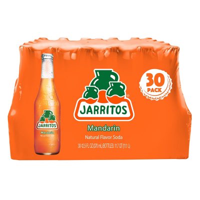 Jarritos Mandarin Soda (12.5 Oz. Bottles, 30 Pk.) - Sam's Club