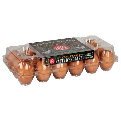 Vital Farms Pasture Raised Medium Eggs (18 ct.) - Sam's Club