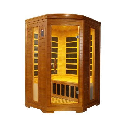 LifeSmart 2-Person Corner Infrared Sauna - Sam's Club