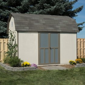 Handy Home Products Bristol 8 x 12 Wood Storage Shed 