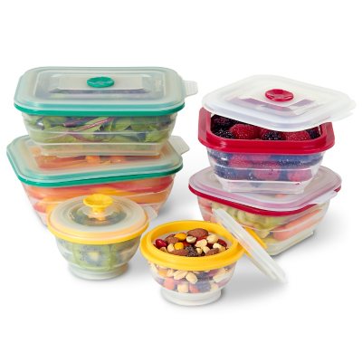 Collapse-it Food Storage & Cooking Containers 12-Pack - Sam's Club