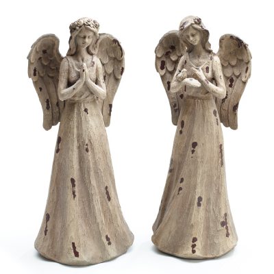 resin angels statues