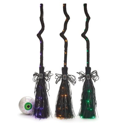 Animated Broom Assortment, Set of 3 - Sam's Club